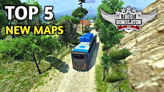 🚚TOP 5 New Best Maps in Bus Simulator Indonesia by Maleo New Update 4.0.1🏕 | Bus Gameplay screenshot 4