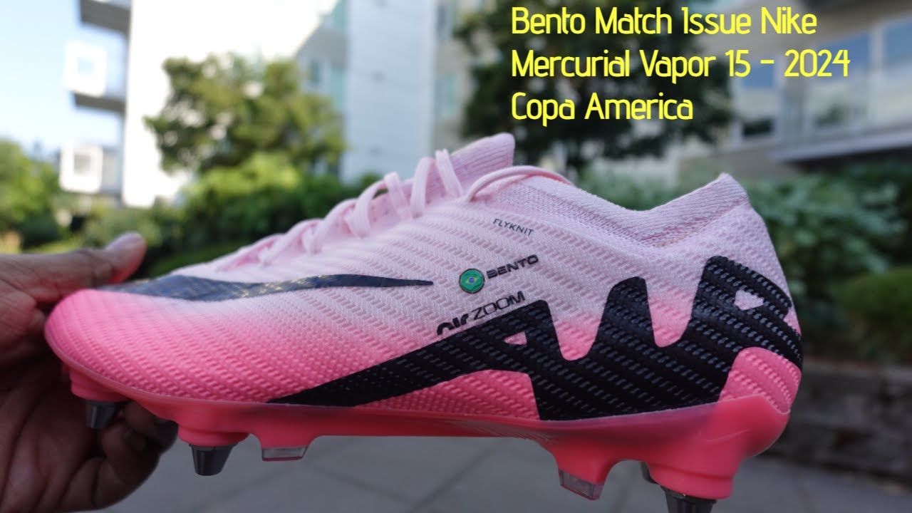 Bento's Boots Player Issue Nike Mercurial Vapor 15 Elite - Match issued boots from Copa America 2024