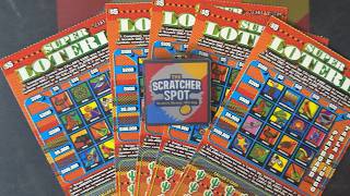 Last Orange Super Loteria Ever?! | $25 Texas Lottery Session