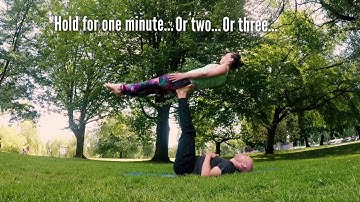 Acro Yoga Basics - Back Plank