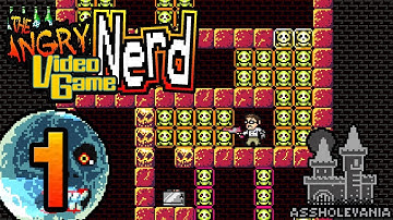 ANGRY VIDEO GAME NERD ADVENTURES 🤬 Part 1: Tutorial / Assholevania