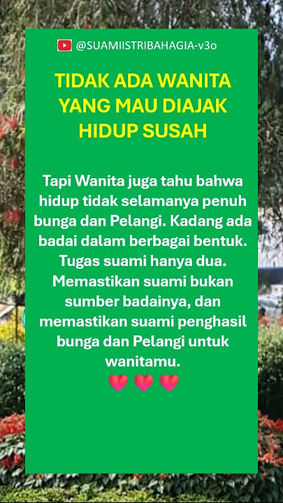 Tidak ada wanita yg mau diajak susah | suami istri bahagia #shorts