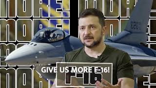 Give me weapons by Volodymyr Zelenskyy (music video)