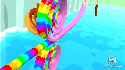 Spiral Rider ASMR Gameplay, Very relaxing and satisfying All Levels Gameplay Walkthrough Android iOS
