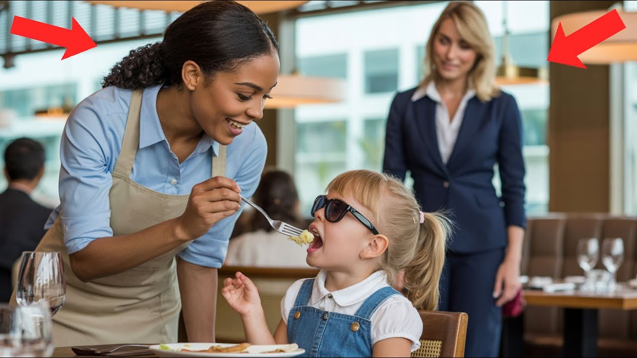 Milliardärin sieht schwarze Kellnerin ihre blinde Tochter füttern – und ihr Leben verändert sich