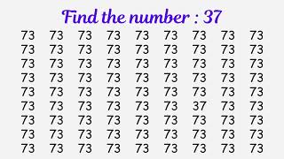 can you find 37 in 1 minute? #wordpuzzlegame #game #mathematics #mindbendingquiz #puzzle