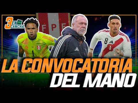 #ENVIVO |🔴 ¡LA CONVOCATORIA DE 'MANO MENEZES' EN VIVO! #3ENCANCHA