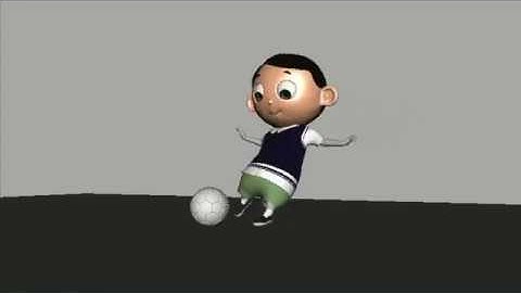 Football Kick Animation