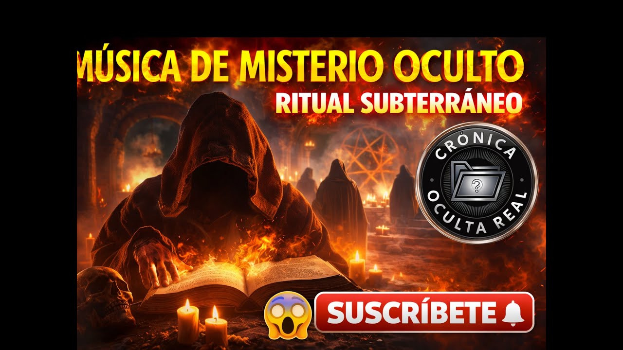 Dark Ambient Ritual Music 1 Hora 2 Min 🖤 | Ritual Oculto Subterráneo ASMR para Meditación Oscura