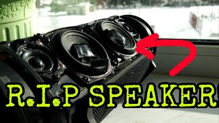 R.I.P SPEAKER JBL XTREME || WOOFER COOKER LOW FREQUENCY MOD 100% VOLUME