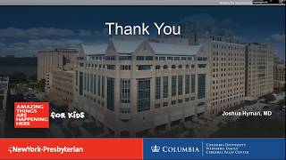 Orthopedic Management of the Non-Ambulatory Child with Cerebral Palsy - Dr. Joshua Hyman