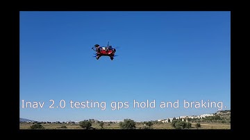 INAV2.0 position hold test.