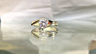 Ring making progress | Diamond copy Ston | beautiful Engagement design