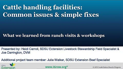 2018 July ACWW - Cattle Facility Challenges & Fixe...