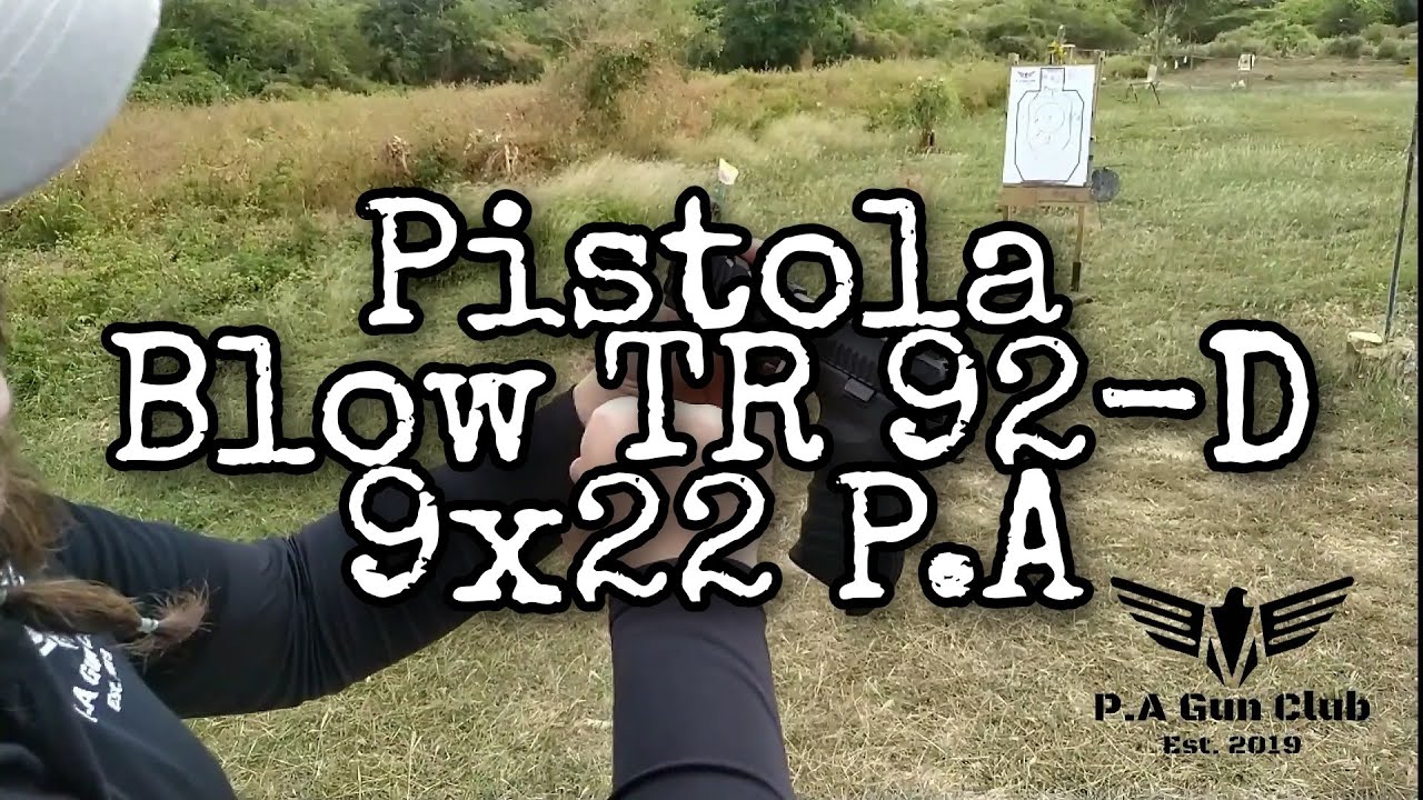 Blow TR 92-D 9x22 P.A PISTOLA TRAUMATICA | P.A Gun Club