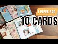 10 cards - 1 paper pad ⭐ USE YOUR PAPER! ⭐