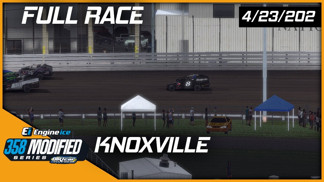 DIRTcar 358 Modified Engine Ice Series at Knoxville Raceway in iRacing ...