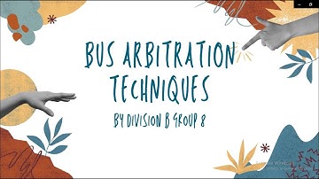 Bus Arbitration Techniques | FY-B08