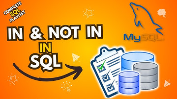 👉 SQL IN and NOT IN Operators | Advanced Filtering Made Easy || COMPLETE SQL PLAYLIST