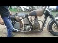 motor diesel dirubah bensin lombardini/ greaves 450 cc mirip BSA