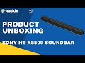 Sony HT X8500 Soundbar Unboxing