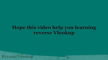 How to use Choose function for Reverse Vlookup