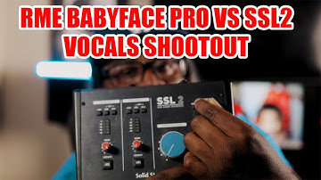 RME BABYFACE PRO VS SSL2 || VOCAL SHOOTOUT USING (SHURE SM7B)