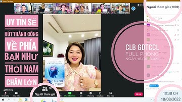 Sự thật Câu lạc bộ GIÁO DỤC TÀI CHÍNH CHẤT LƯỢNG - SỨC MẠNH TIỀM THỨC | 18/08/2022| Nguyễn Đạt