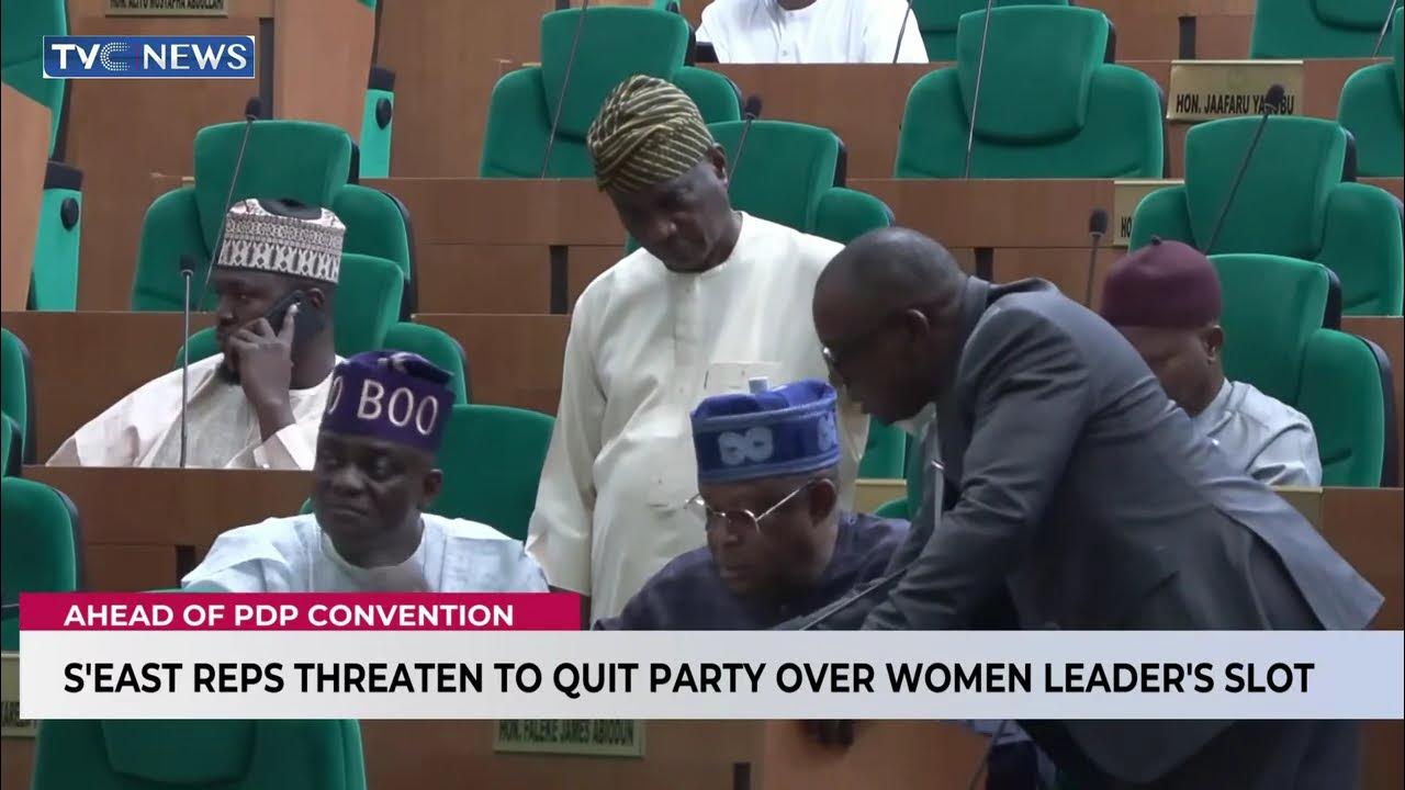 South East Reps Threaten To Quit PDP Over Women Leader’s Slot South East Reps Threaten To Quit PDP Over Women Leader’s Slot