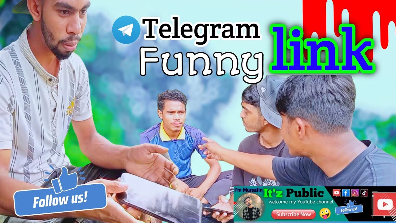 Telegram Link | Bangla Funny Video | Omor On Fire | Itz Public - YouTube