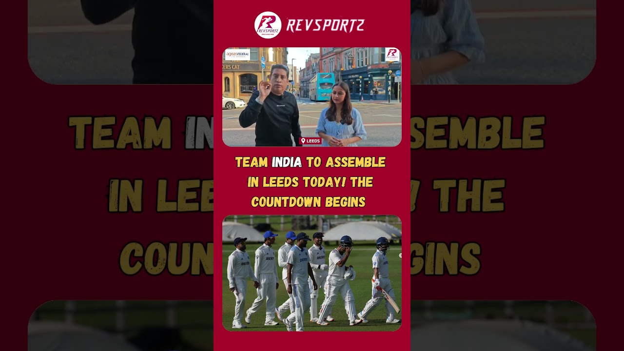 Team India to assemble in Leeds today! The countdown begins for the 1st Test vs ENG on June 20th