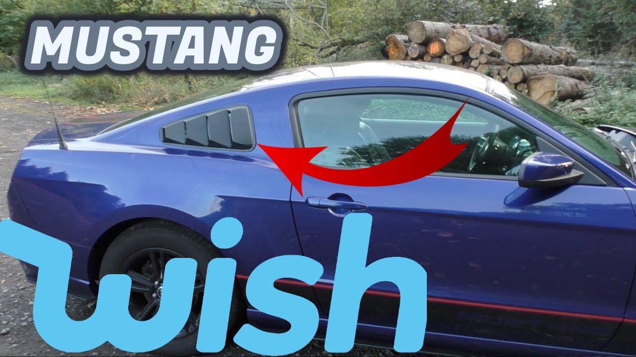 Die WISH Sachen für den FORD MUSTANG sind montiert!😳| RobsenTx