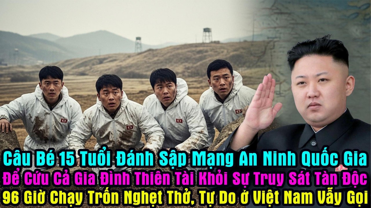 Hành Trình 96 Giờ Vượt Biên Sinh Tử Của 4 Thiên Tài Triều Tiên Sang Việt Nam Dù Bị Quân Đội Truy Sát