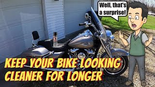 Keep Your Bike Looking Cleaner For Longer