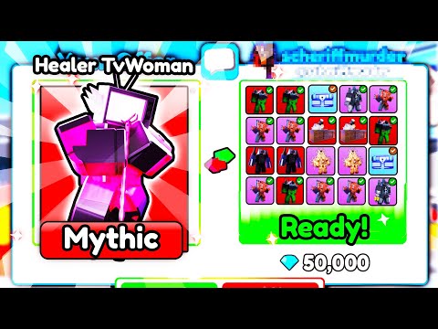 ✨Я Затрейдил НОВОГО МИФИКА HEALER TV WOMAN на ЭТО.. в Toilet Tower Defense | Roblox!