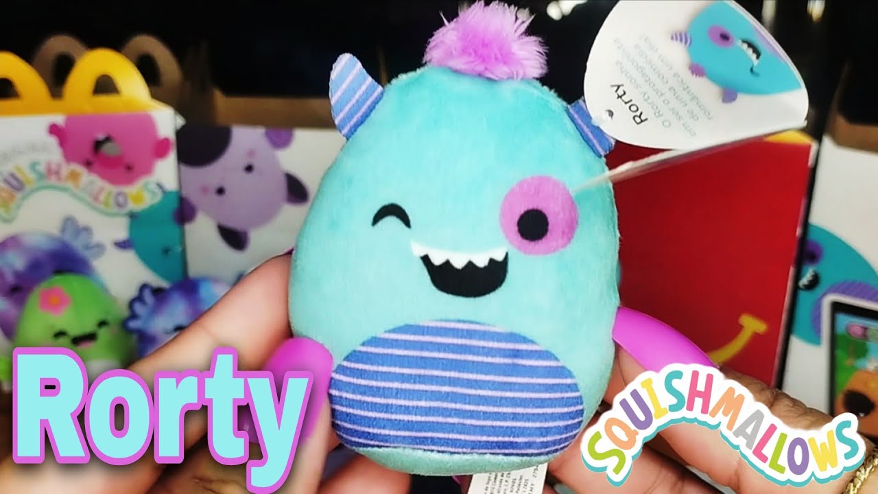 RORTY Squishmallows McDonald's Junho 2025 #cortes - YouTube