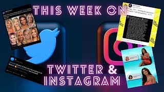 This Week on Twitter & Instagram!