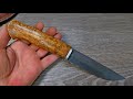 Изготовить нож"легко". Клинок из стали.ШХ15.Modifying the knife. Steel blade. SHX15