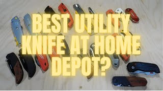 BEST UTILITY KNIFE AT HOME DEPOT??? - Best Utility Knives (2021) Review