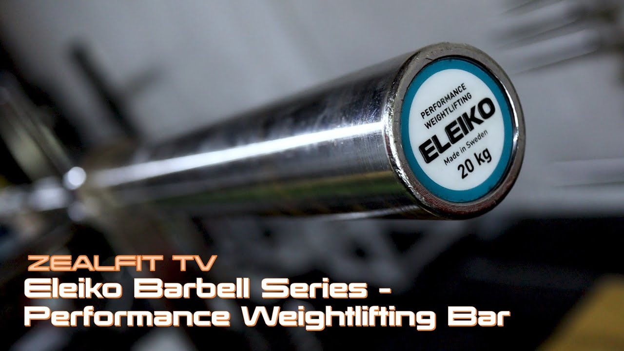 Eleiko Barbell Series - Performance Weightlifting Bar 20kg 