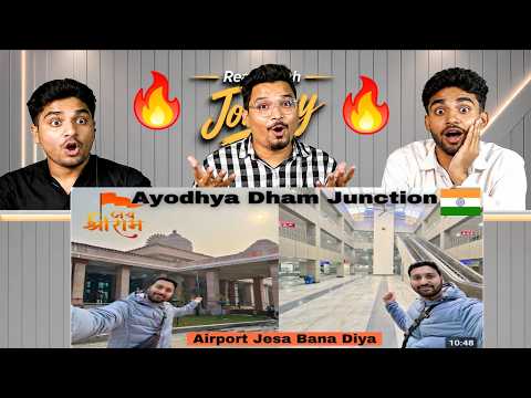 Reaction On Ayodhya Junction Modern Railway Station 🤯 | Yeh Facilities Kabhi Nahi Dekhi!