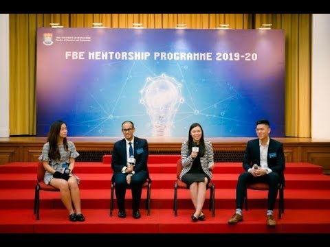 FBE Mentorship Programme 2019-20: Kick-off Ceremony