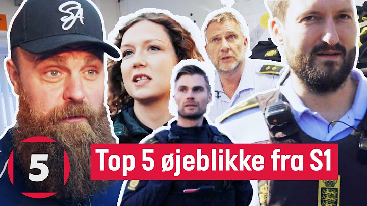 De 5 bedste øjeblikke fra sæson 1 af Gadebetjentene! | Kanal 5 Danmark