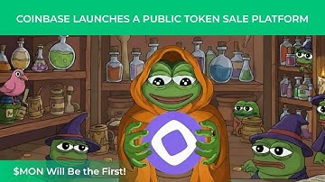 🚨 Coinbase Launches a Public Token Sale Platform — $MON Will Be the First!