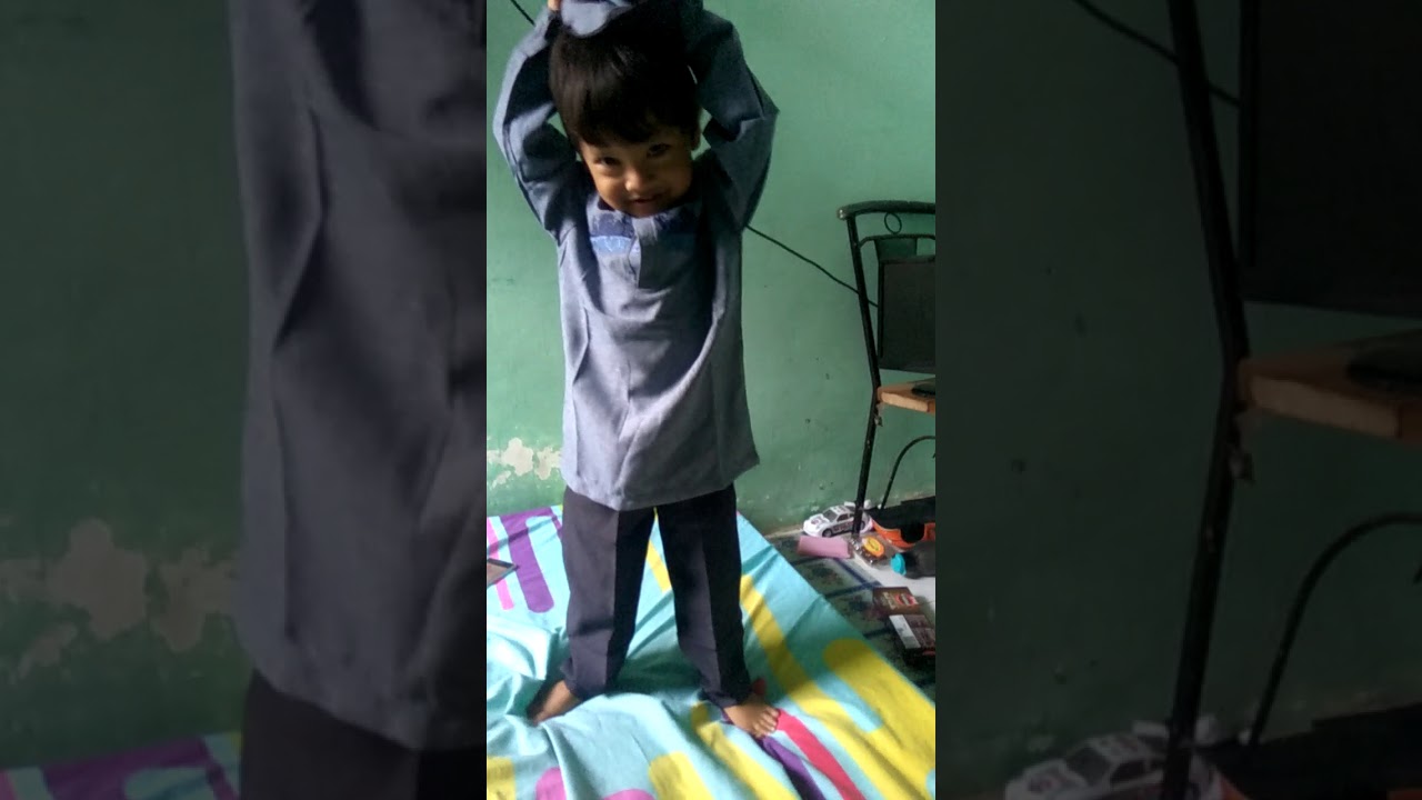 Ammar nyobain baju  koko yang  baru  YouTube