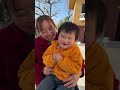 Time is most evident in children. In the blink of an eye little Yueyue has grown one year