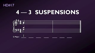 Harmonic Dictation #17 – Hearing 4–3 Suspensions (Major)
