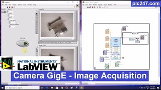 LabView: Image Acquisition with GigE Camera