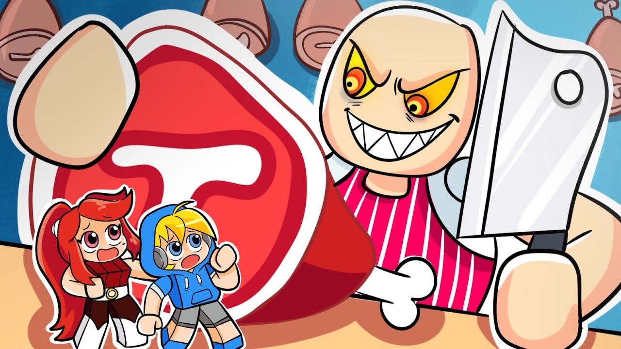 SCAPPA Dal MACELLAIO CATTIVO Su ROBLOX!