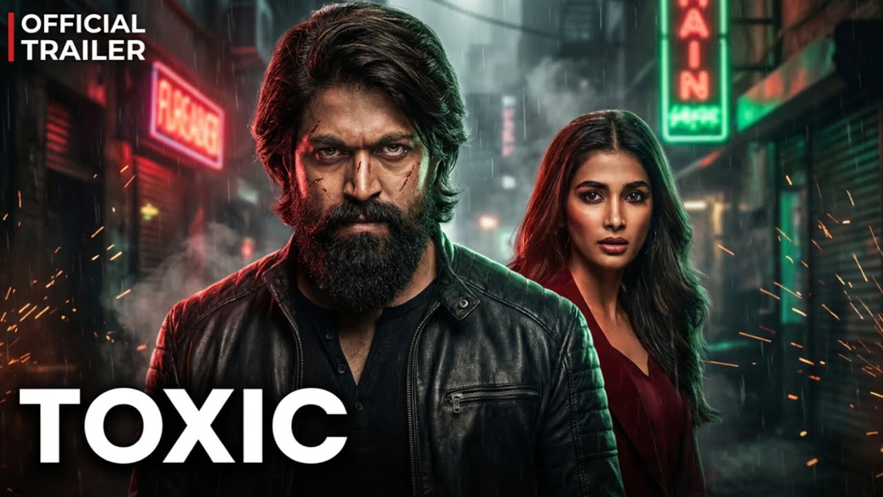 Yash And Pooja Hegde | Toxic movie trailer | Bollywood movie trailer|Trailer Zone| 